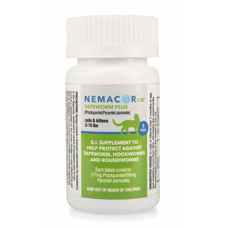 Nemacor Cat Tapeworm Plus