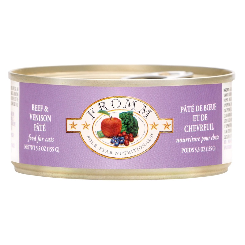 Fromm Four-Star Nutritionals Beef & Venison Pat Food for Cats