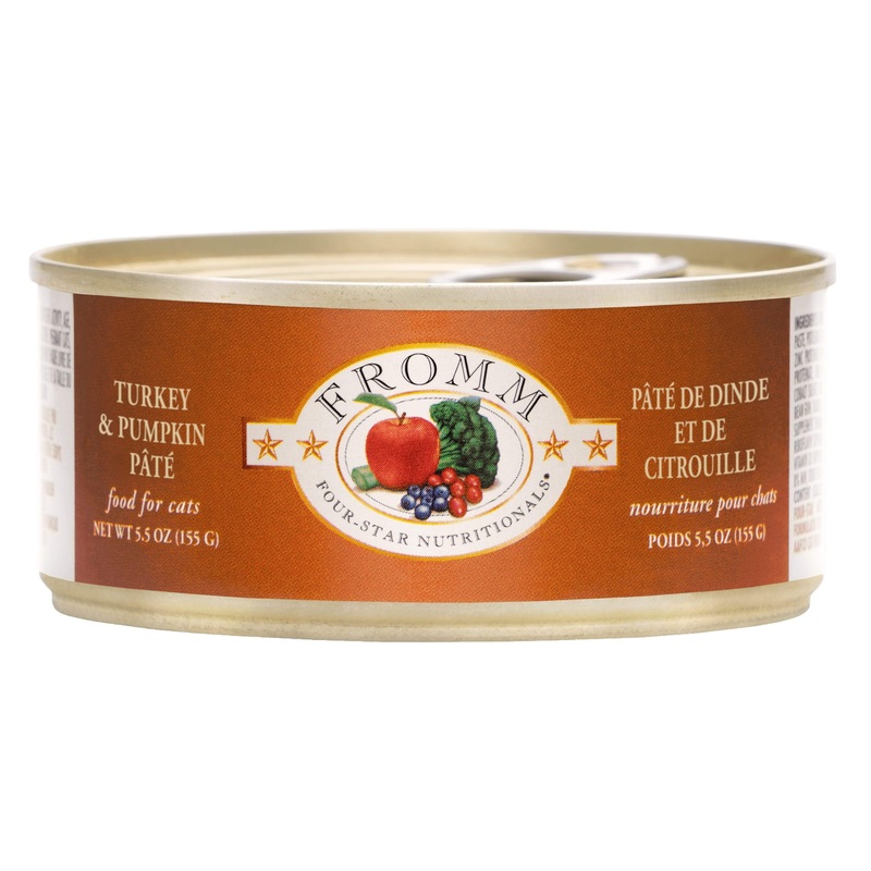 Fromm Four-Star Nutritionals Turkey & Pumpkin Pat Food for Cats