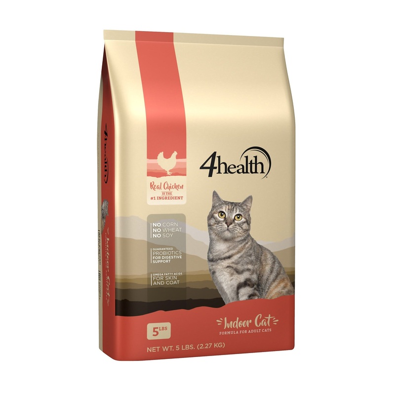 4health with Wholesome Grains Indoor Dry Cat Food Formula