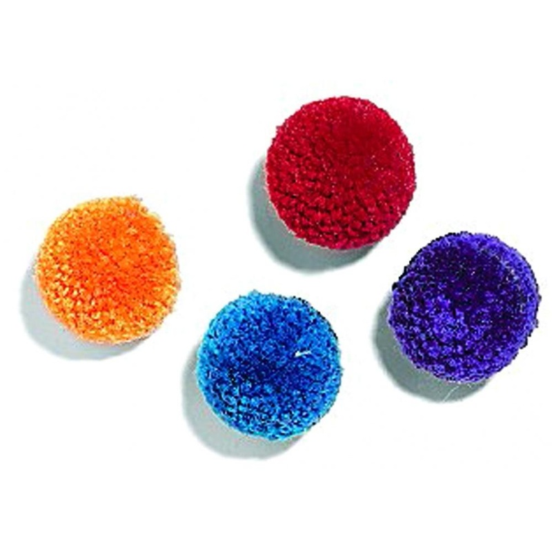 Ethical Pet Wool Pom Poms with Catnip Cat Toy