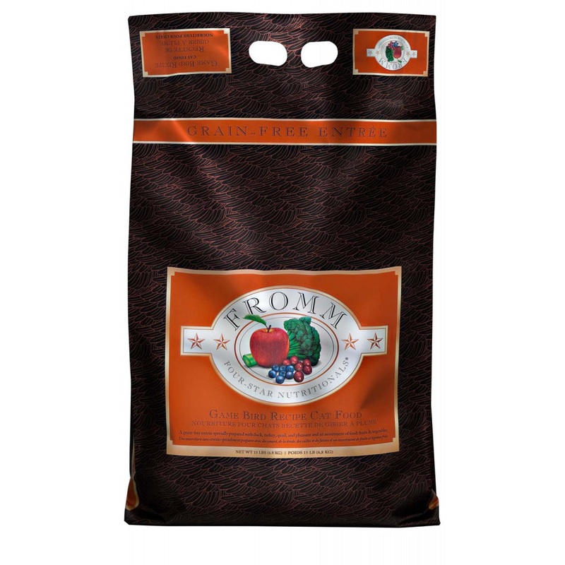 Fromm Four Star Grain Free Game Bird Recipe Dry Cat Food
