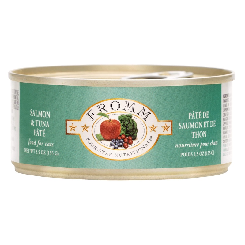 Fromm Four-Star Nutritionals Salmon & Tuna Pat Food for Cats