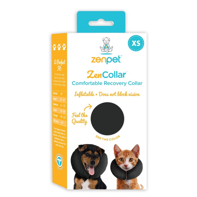 ZenPet ZenCollar The Original Inflatable Recovery Collar for Dogs & Cats