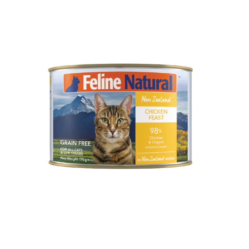 Feline Natural Chicken Canned Cat Food (6oz/12Cans)