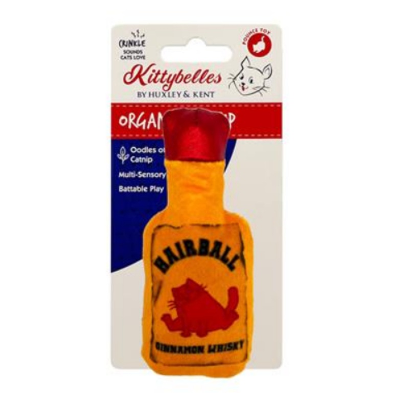 Huxley & Kent Hairball Cinnamon Whiskey Cat Toy