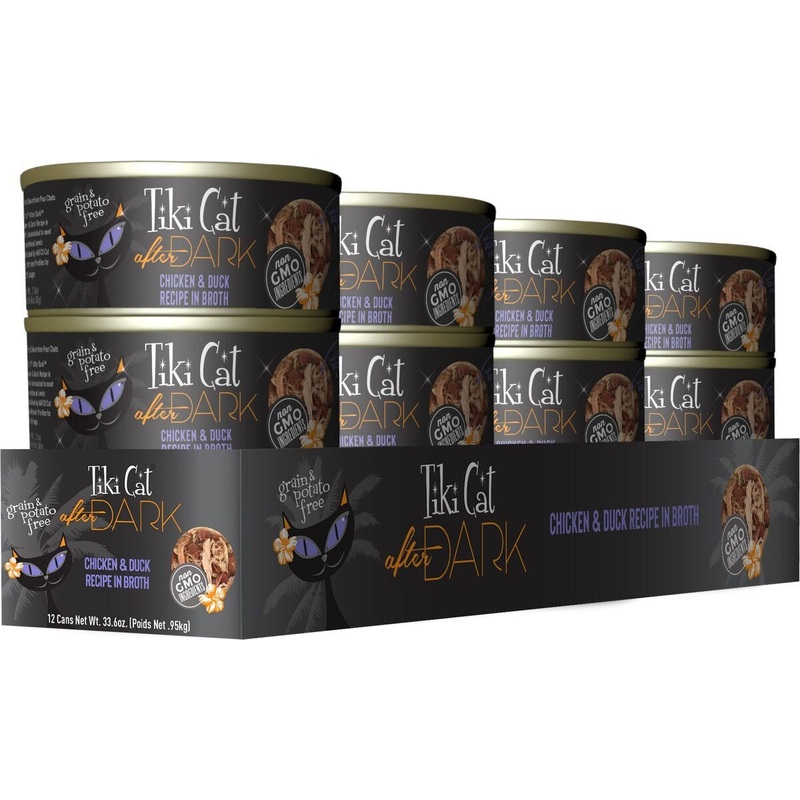 Tiki Cat After Dark Chicken & Duck Recipe - 2.8 oz / 12 Can Case