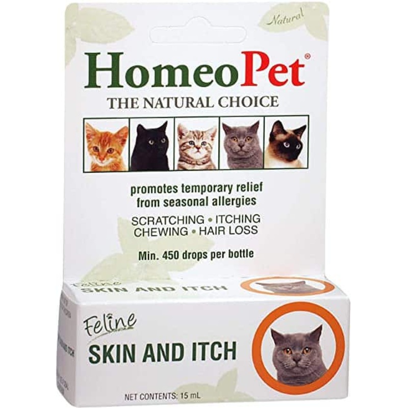 HomeoPet Feline Skin & Itch Relief