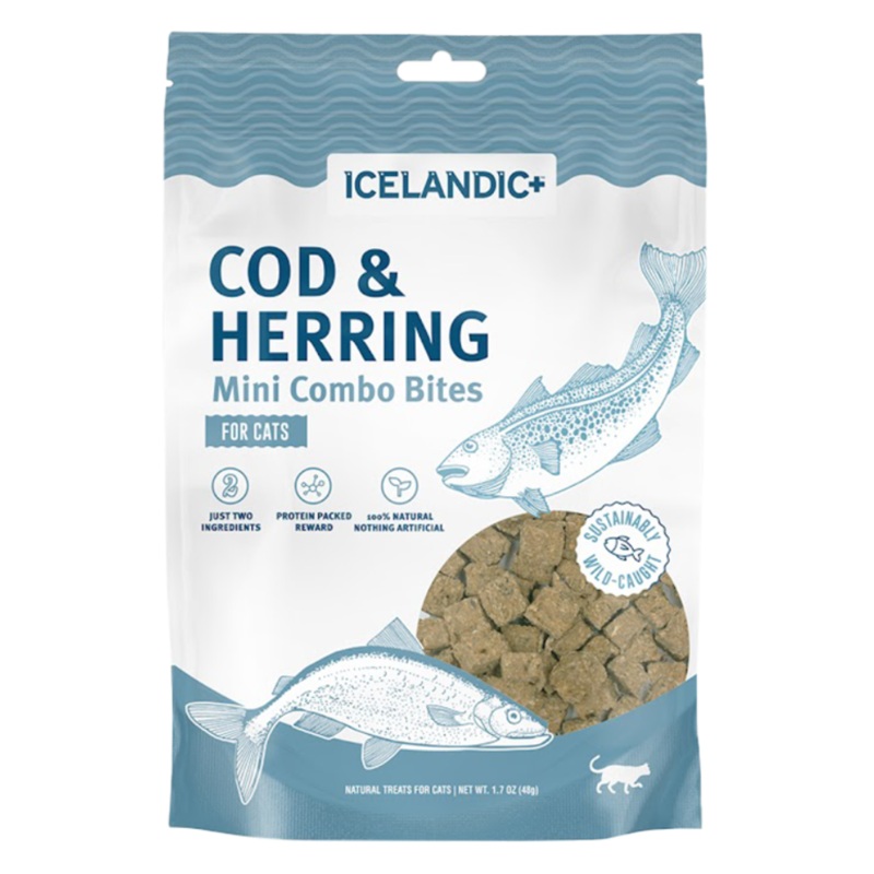 Icelandic Cat Mini Cod & Herring Combo Bites