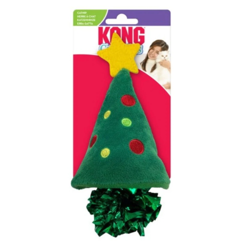 Kong Cat Crackles Christmas Tree