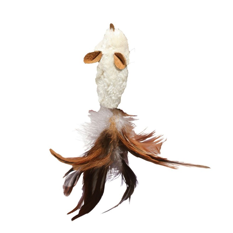 Kong Refillables Feather Mouse Catnip