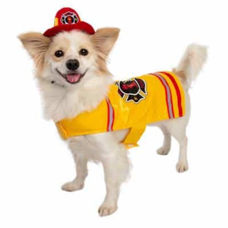 Pet Krewe Firefighter Costume