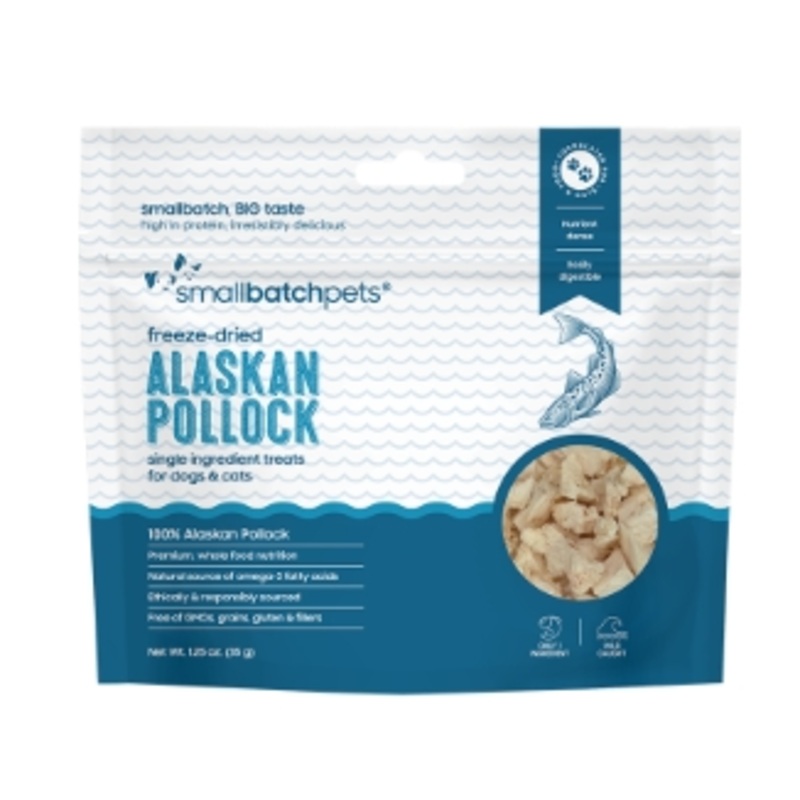 SmallBatch Freeze Dried Alaskan Pollock Treats