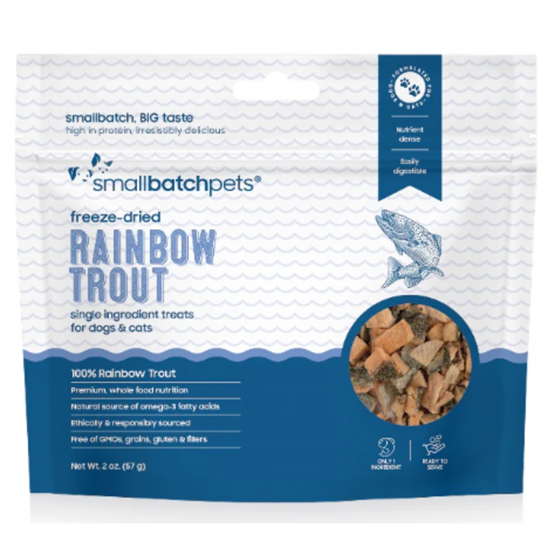 SmallBatch Freeze Dried Rainbow Trout
