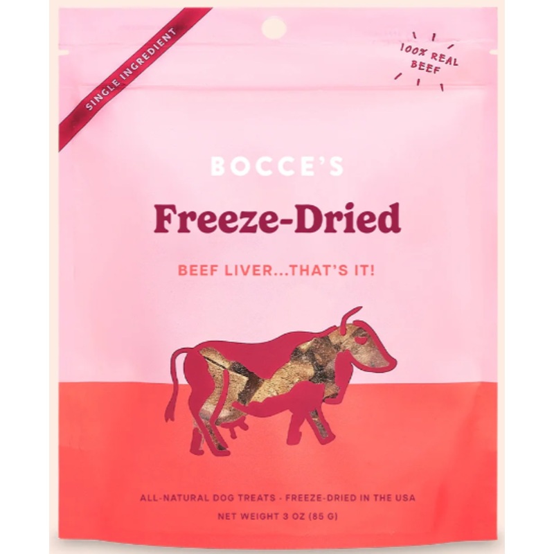 Bocce's Freeze-Dried Beef Liver