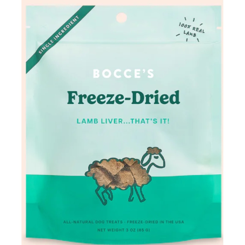 Bocce's Freeze-Dried Lamb Liver