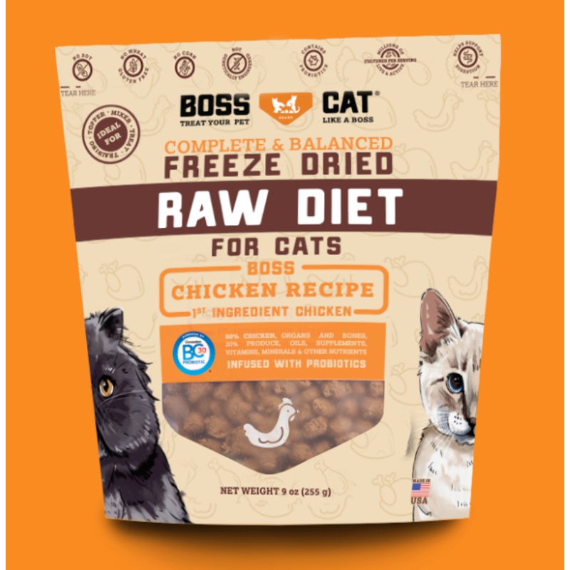 Boss Cat Chicken  Freeze-Dried Nuggets