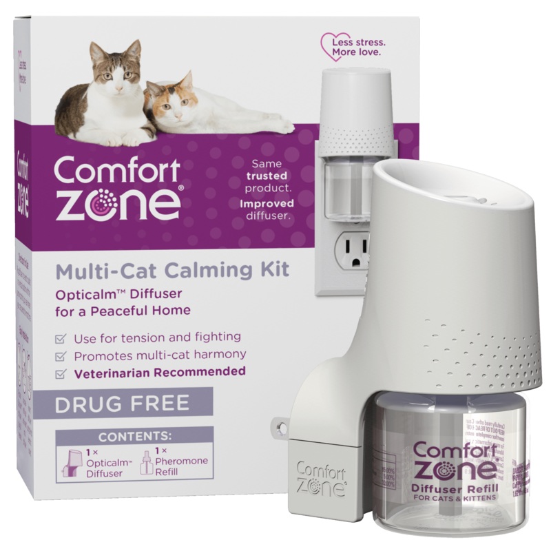 Comfort Zone Multi-Cat Calming Diffuser Kit