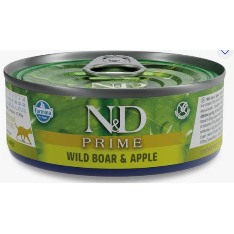 Farmina Cat Wild Boar & Apple - 2.46oz