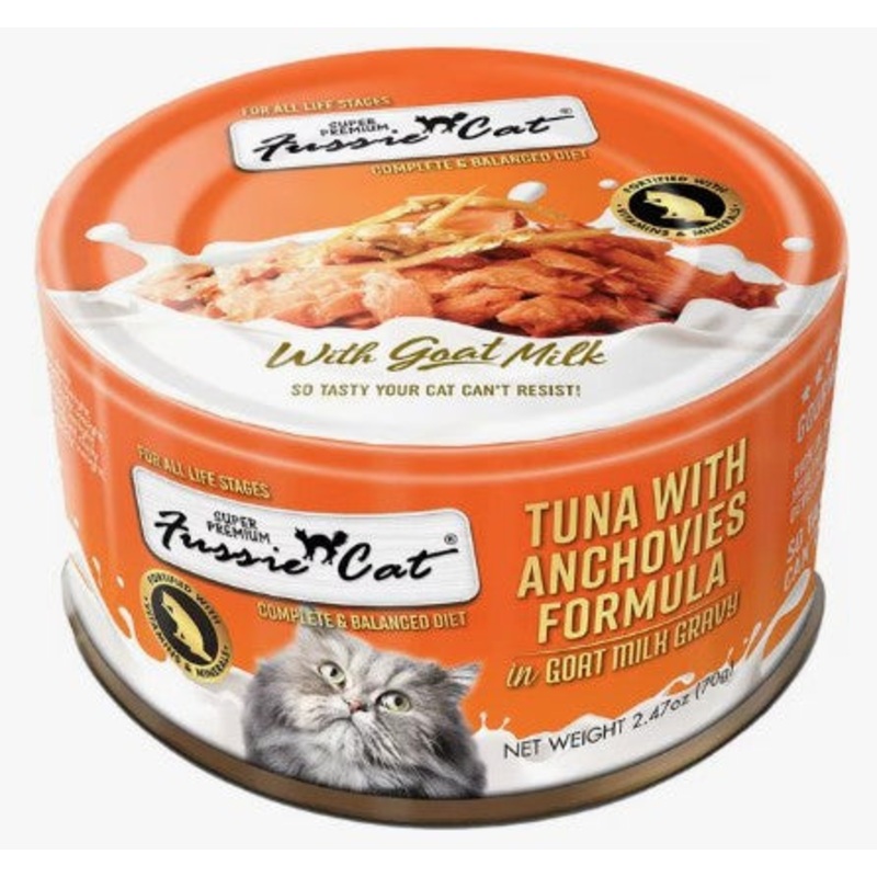Fussie Cat Tuna with Anchovies in Goat Milk Gravy