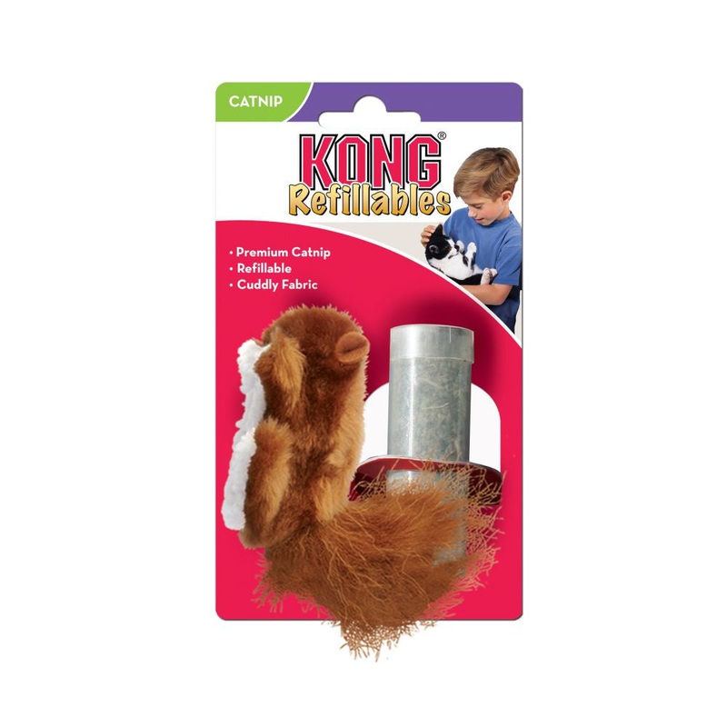 Kong Squirrel Refillables Catnip