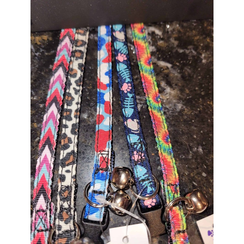 Mazzyco Handmade Nylon Cat Collars