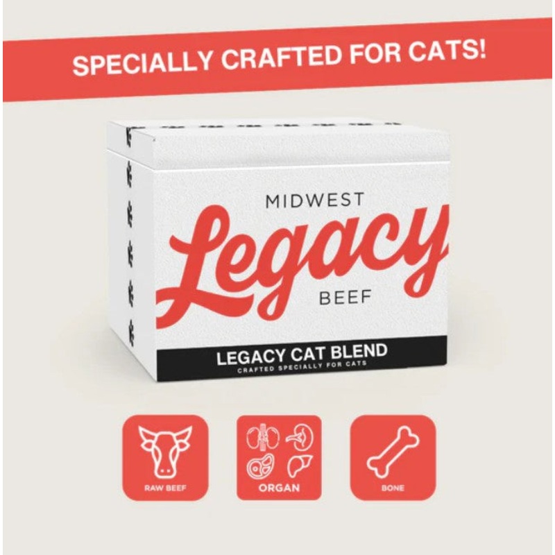 Midwest Legacy Beef Cat Blend 40 lb Case