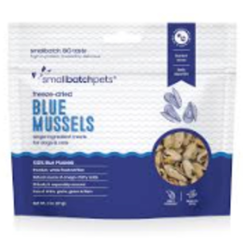 SmallBatch Freeze Dried Blue Mussels