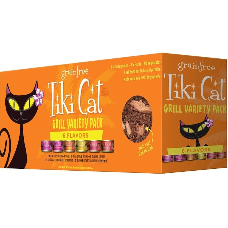 Tiki Cat Grill Shreds Variety Pack