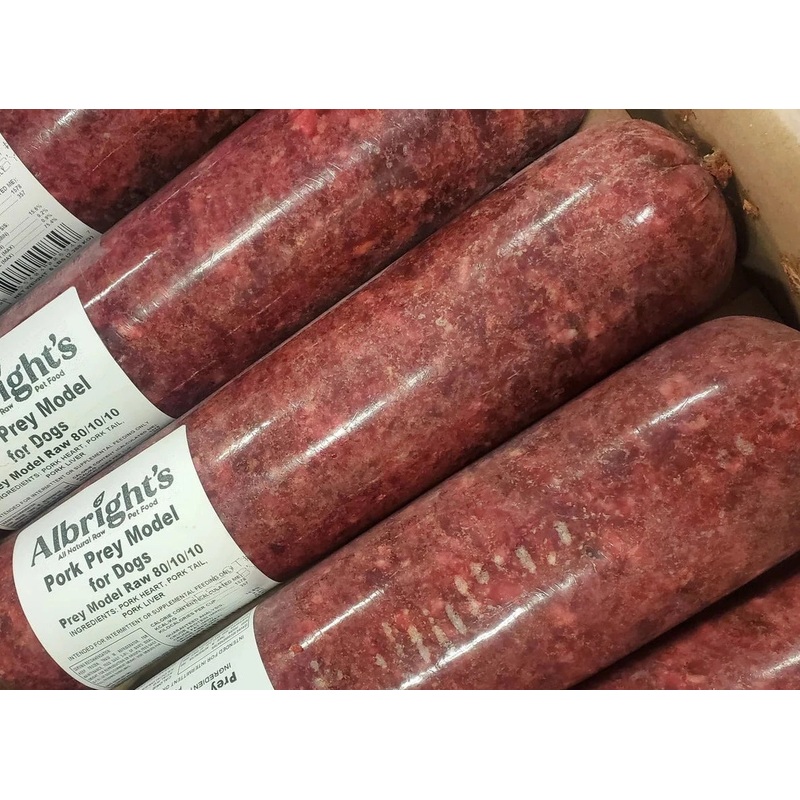 Albright's Pork PMR - 2 lb/18 Roll Case