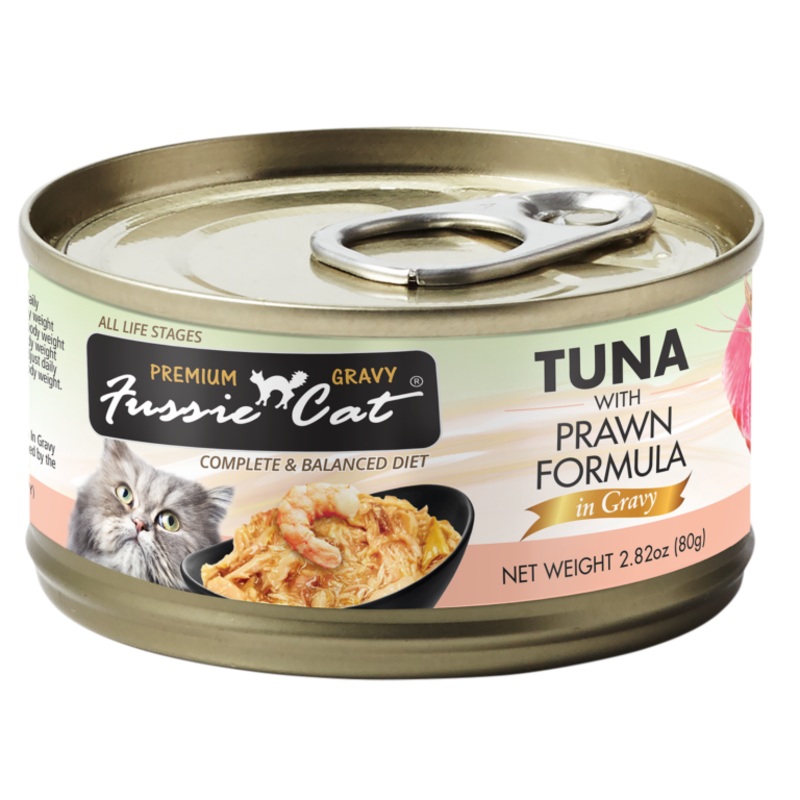 Fussie Cat Tuna with Prawn in Gravy