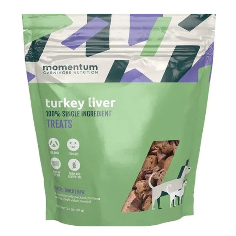 Momentum Freeze Dried Turkey Liver Treats