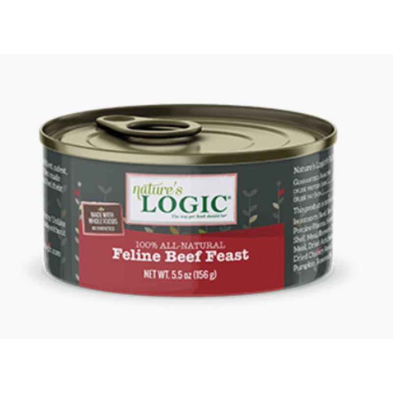 Nature's Logic Beef-Grain Free Canned Cat Food