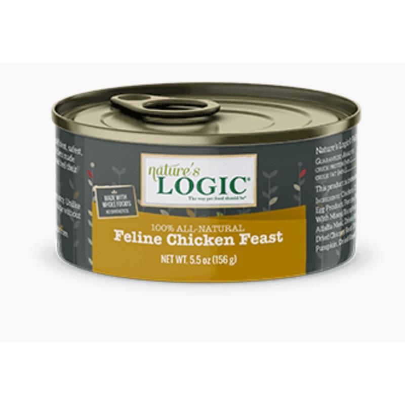 Nature's Logic Chicken-Grain Free Canned Cat Food
