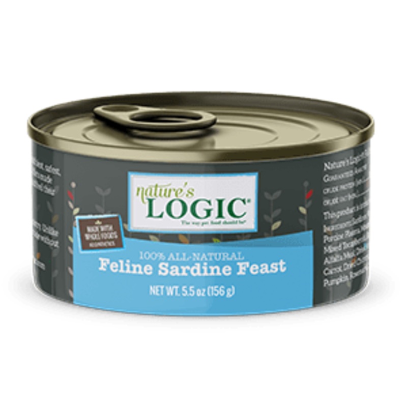 Nature's Logic Sardine Grain-Free Canned Cat Food