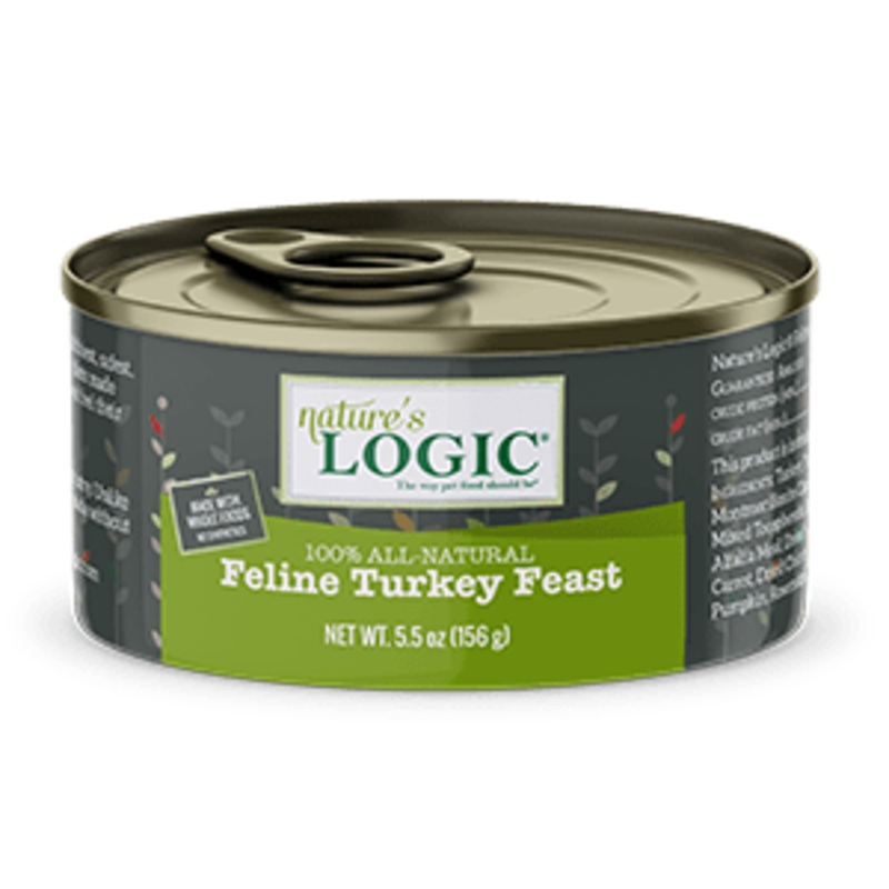 Nature's Logic Turkey Grain-Free Canned Cat Food