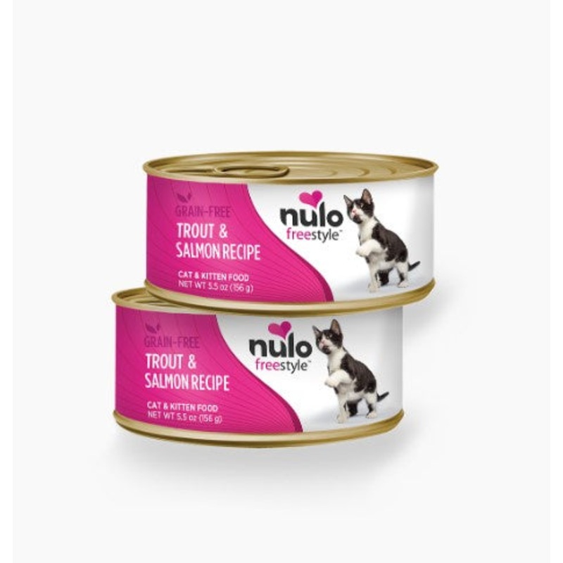Nulo Freestyle Trout and Salmon Grain Free Canned Cat Food