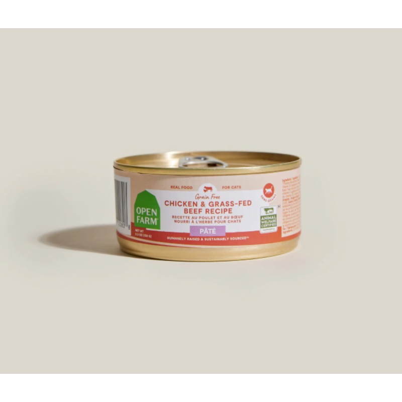 Open Farm Chicken & Beef Pate For Cats