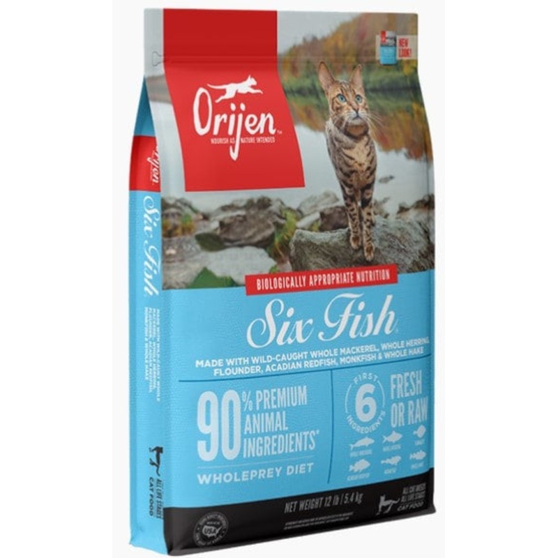 ORIJEN Six Fish Grain-Free Dry Cat Food