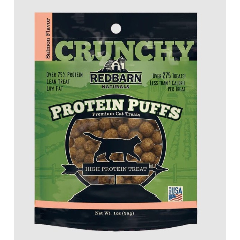 RedBarn Salmon Protein Puffs for Cats
