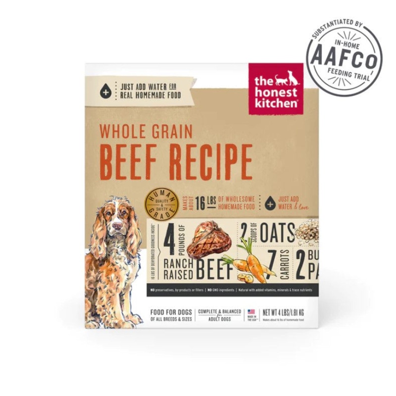The Honest Kitchen Dehydrated Whole Grain Beef Dog Food