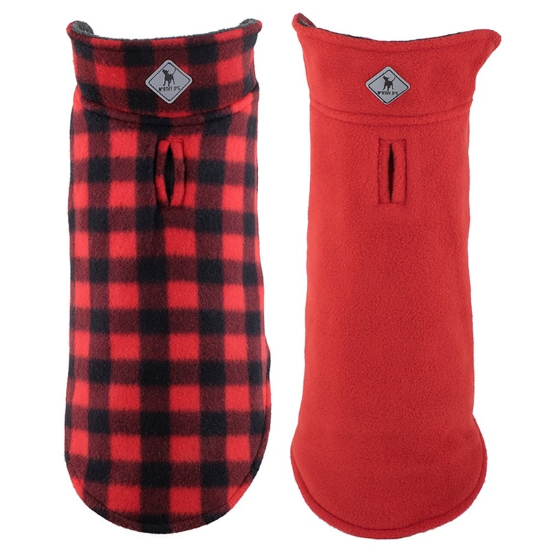 The Worthy Dog Fargo Fleece Reversible Jacket
