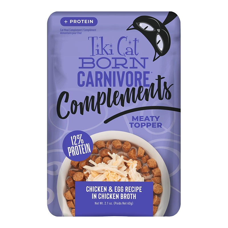 Tiki Cat Born Carnivore Complements: Chicken & Egg
