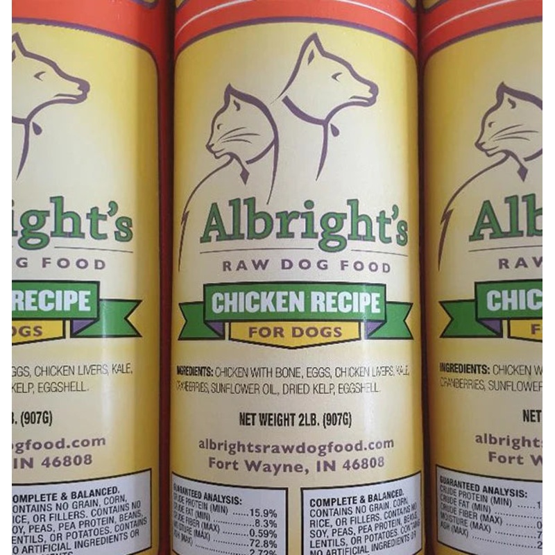 Albright's Chicken - 2 lb/18 Roll Case