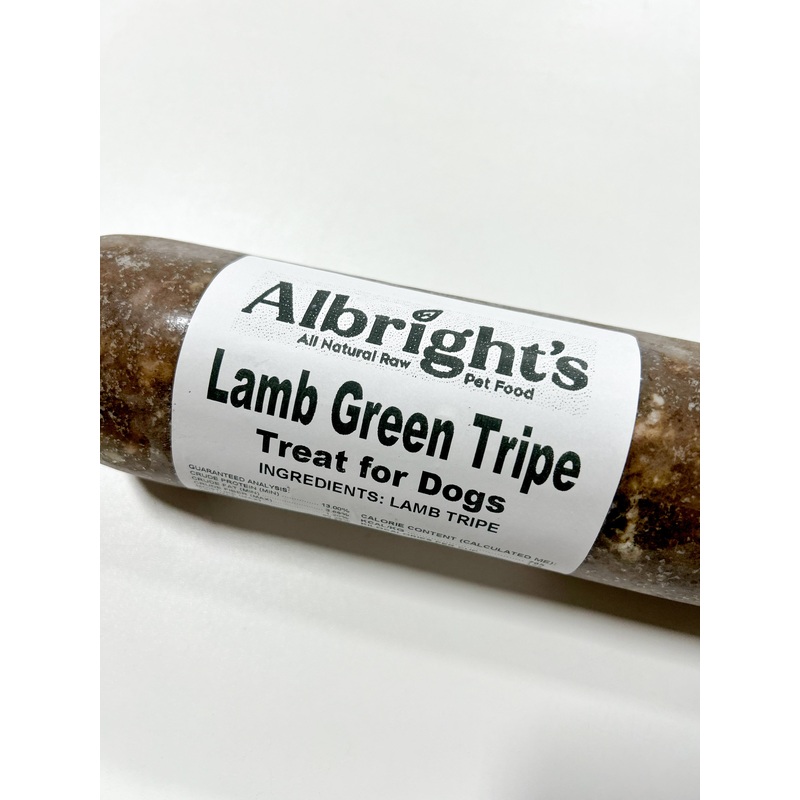 Albright's Green Lamb Tripe - 2 lb/Individual Roll
