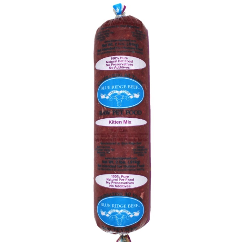 Blue Ridge Beef-Kitten Mix - 2 lb/15 Roll Case