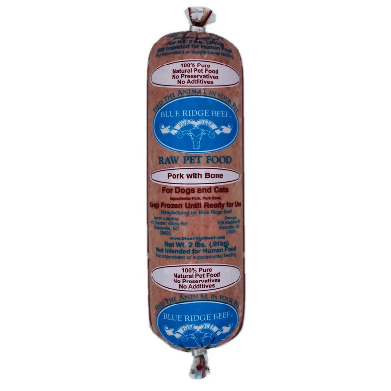 Blue Ridge Beef - Pork with Bone (HPP)- 2lb/Individual Roll