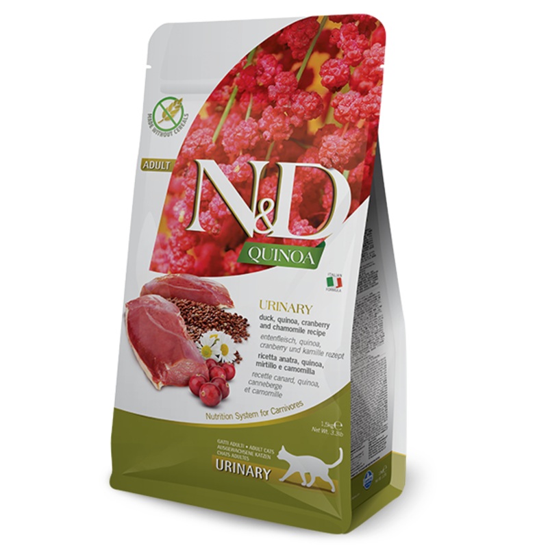 Farmina Quinoa Urinary Duck Recipe for Adult Cats