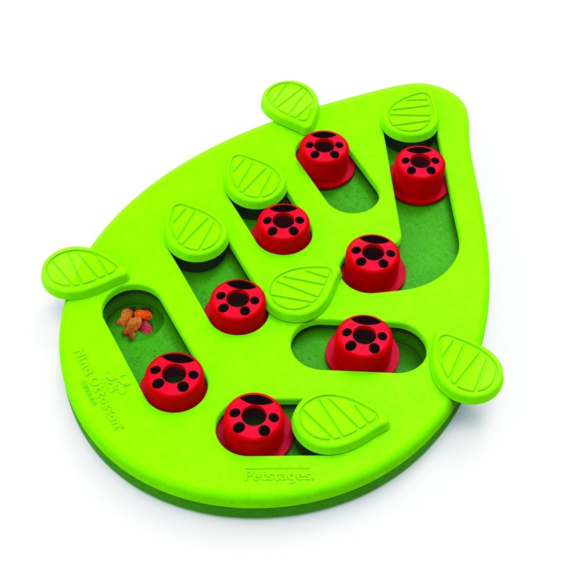 Nina Ottosson Buggin Out Puzzle and Play Treat Dispenser for Cats