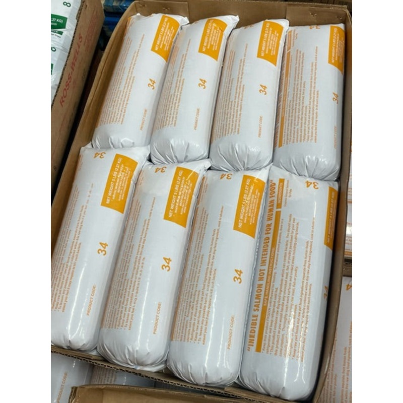 Ross-Wells Salmon Course Grind - Flat (8 Rolls/40 lbs)